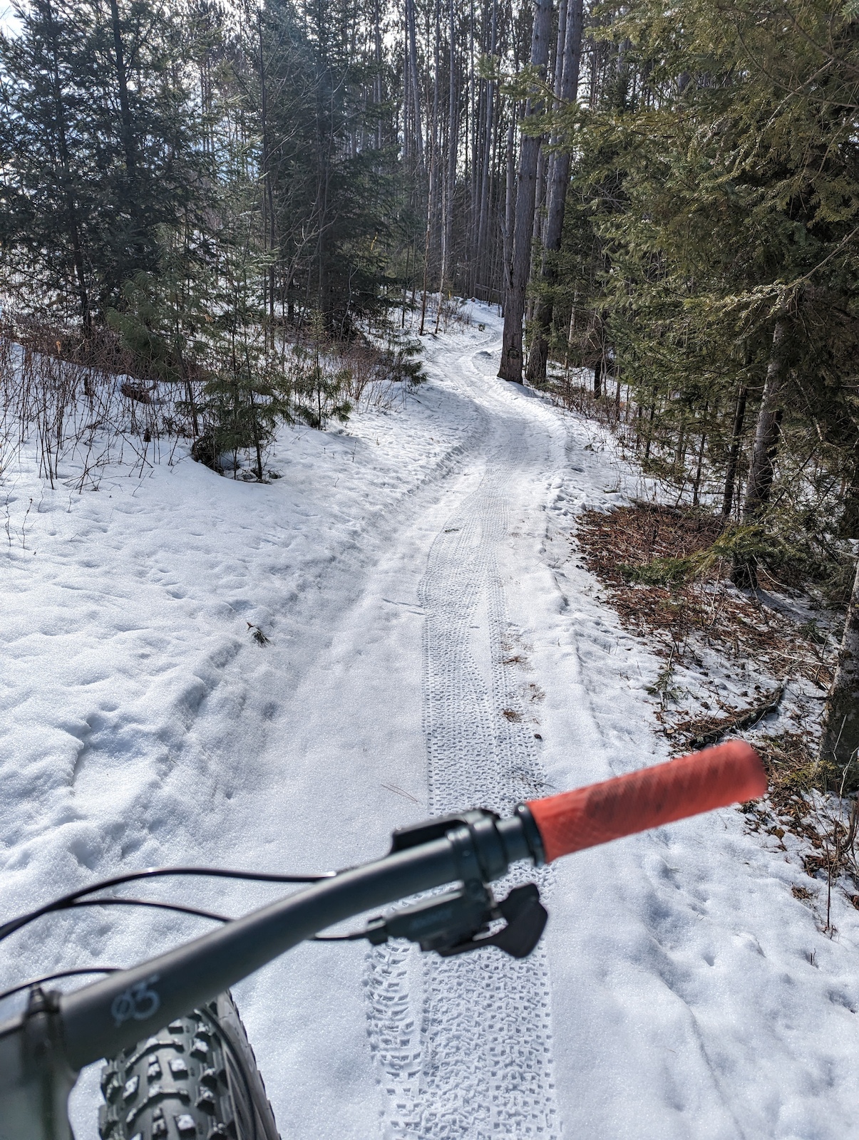 Kingdom winter fat biking