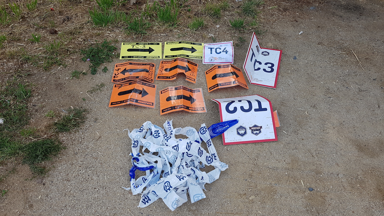 Asi se ha dejado Arfa la organizacion despues del Open Enduro España 2023: SuperEnduro Arfa (fotos del miercoles 10 de mayo)