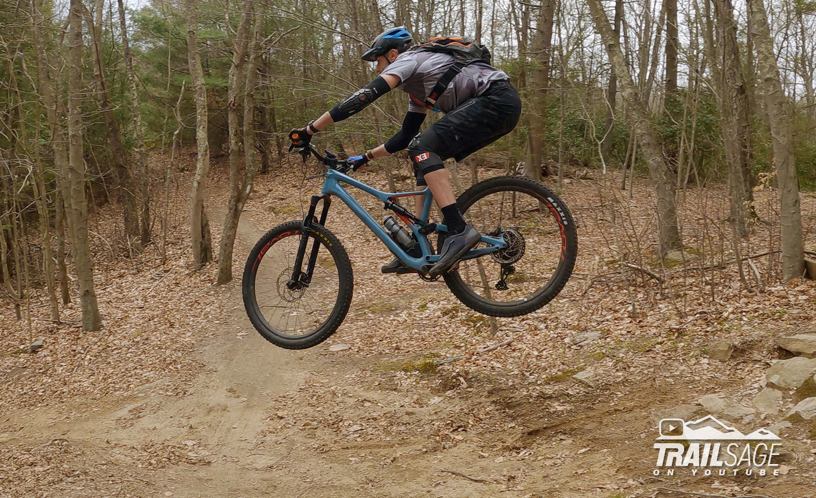 Gap jump over the White Trail