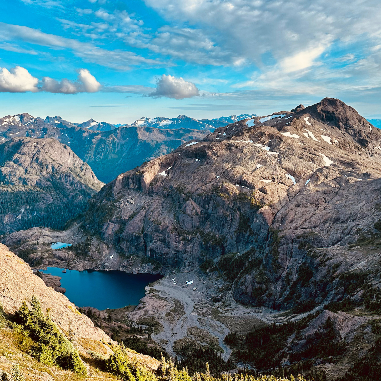 Ruth Masters Lake and Syd Watts Peak