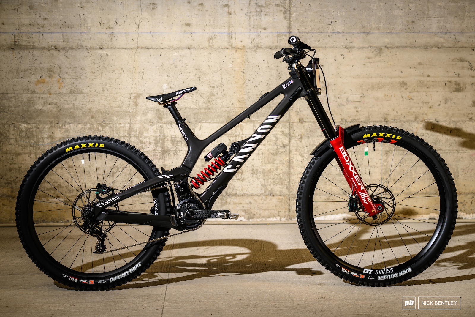Bike Check: Luca Shaw's Canyon Sender - Pinkbike