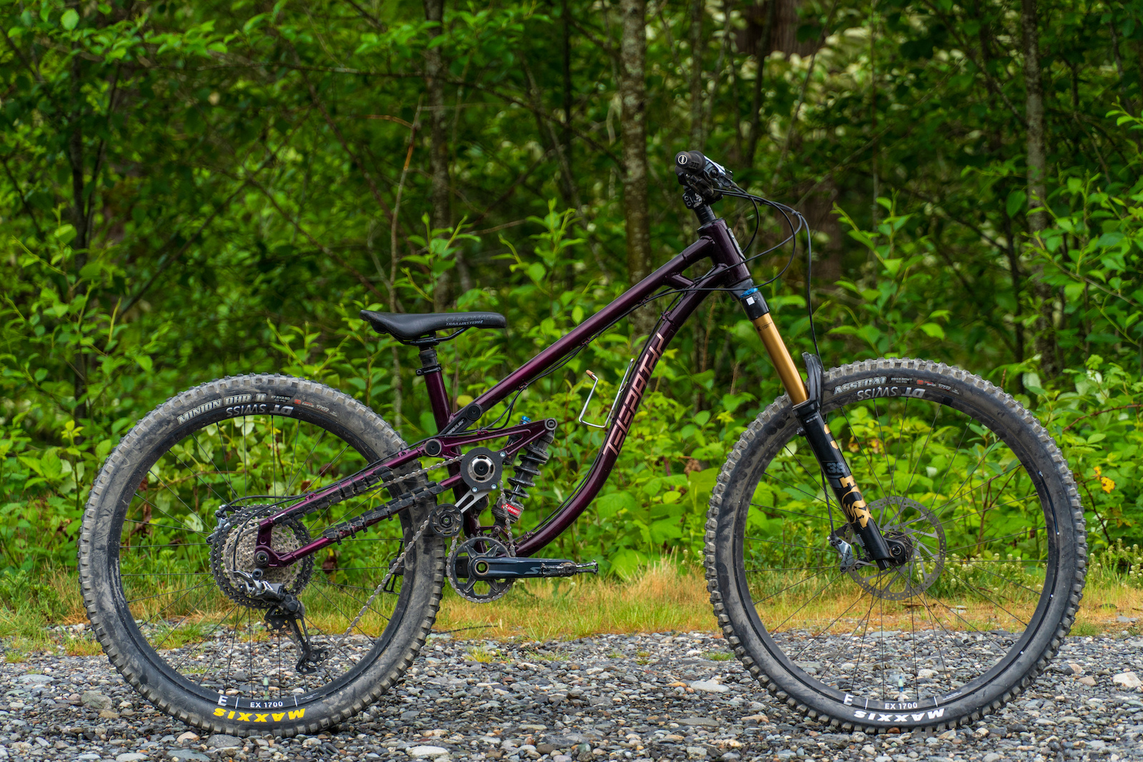 OPUS マウンテンバイク MTB First Ride: The Telepathy Opus - 180mm Travel and a Constant