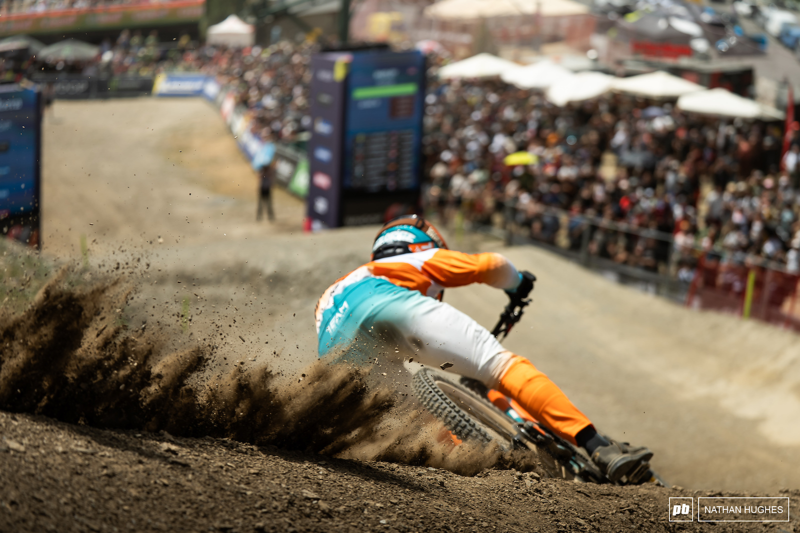 Photo Epic: Blistering Speeds Amidst the Dust at the Andorra DH World Cup