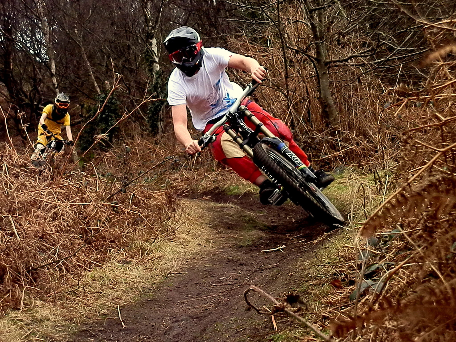 hitting the berms