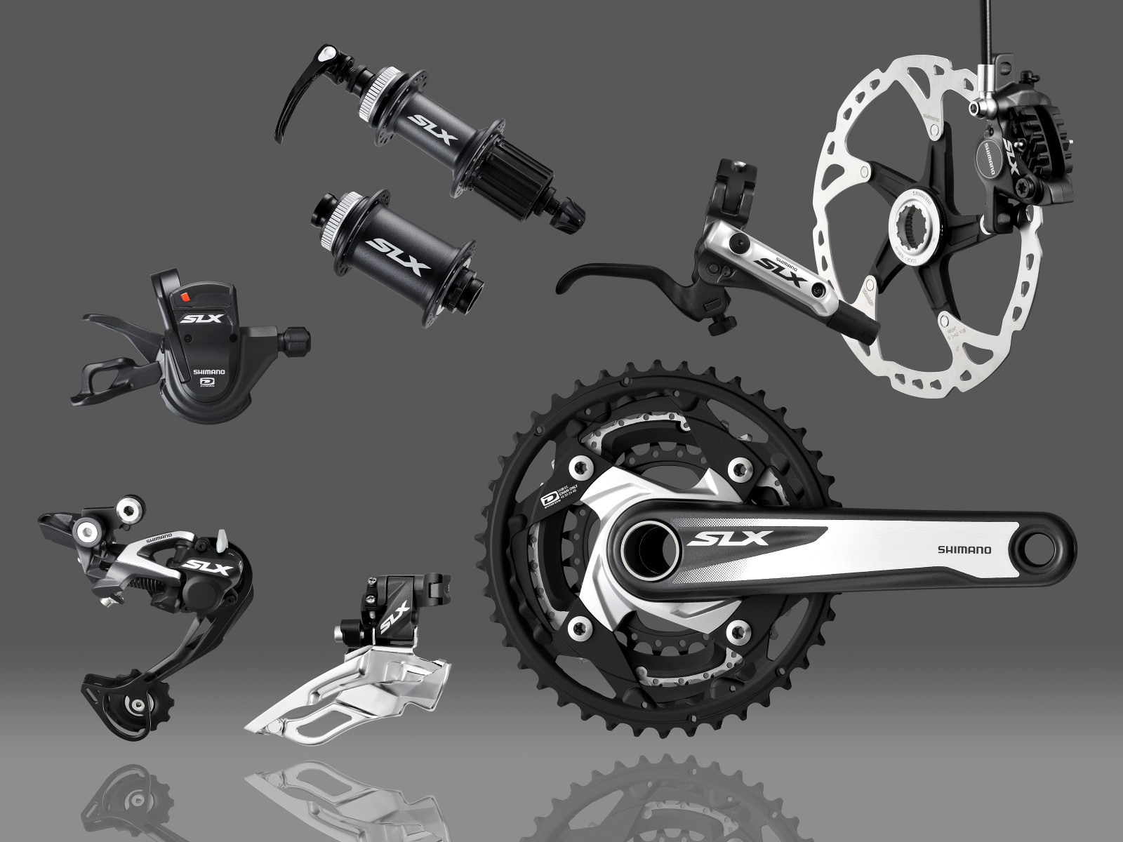 The 2013 SLX group looks great and it is nearly as brilliant on the technical side as XTR. We expect to see SLX on performance bikes priced in the $3000 range.