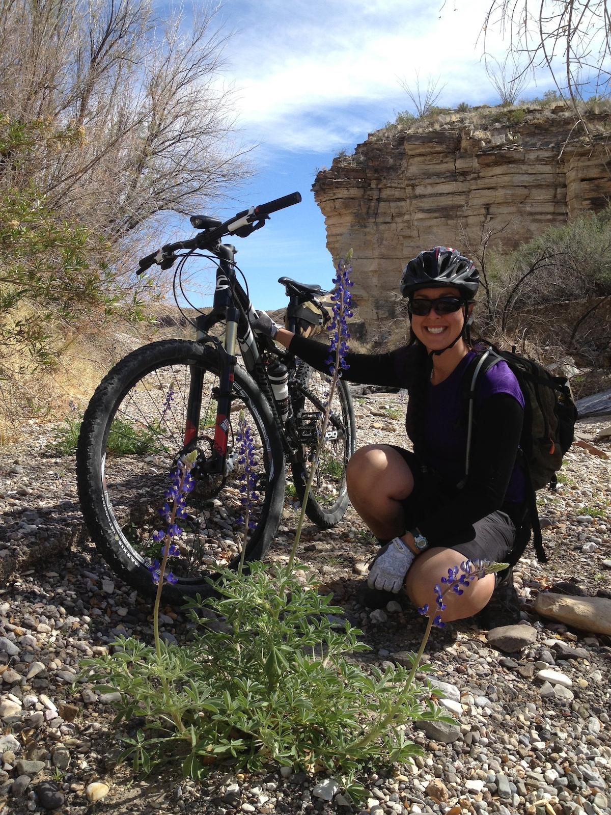 Leading tours for the 2013 Chihuahuan Desert Bike Fest - riding out in Big Bend Ranch State Park!!