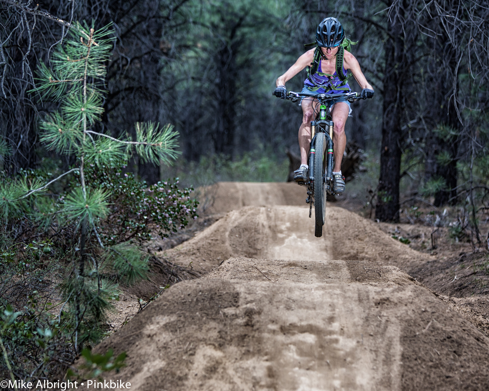 Friday "Happy Hour" at the Lower Whoops trail near Bend, Oregon.
