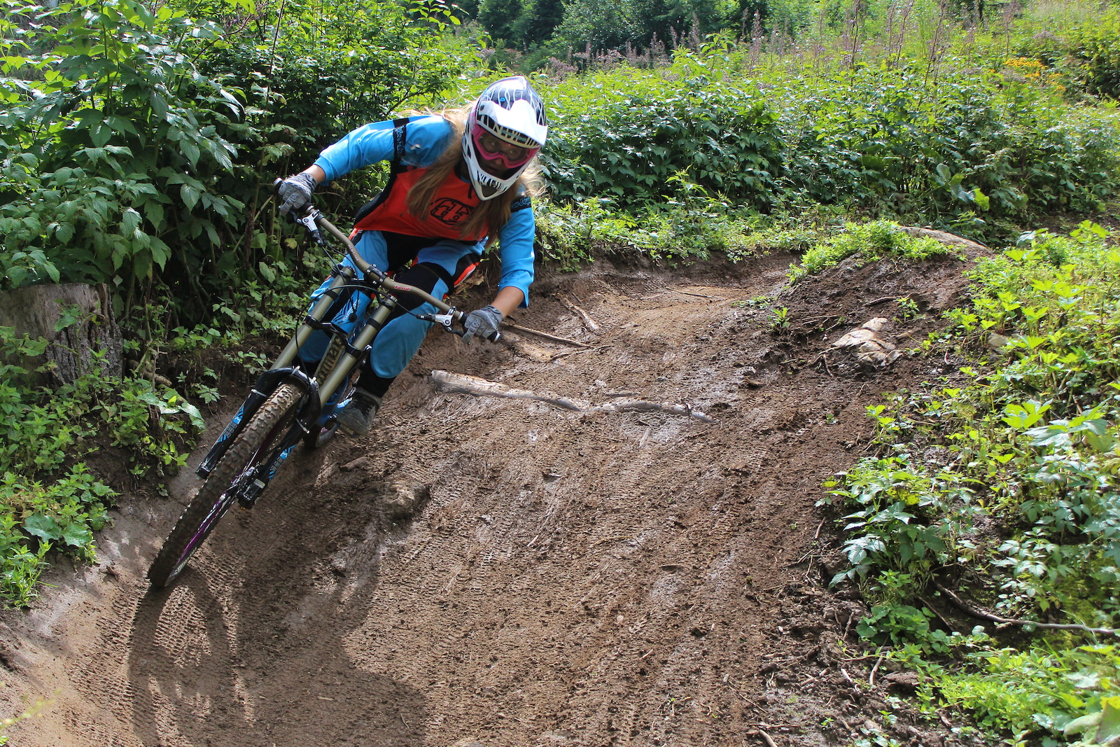 Focussed on the turn