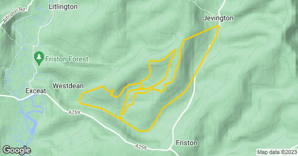 Friston forest mountain online bike trails