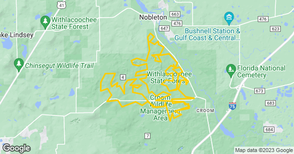 Croom 50 Mountain Biking Route Trailforks