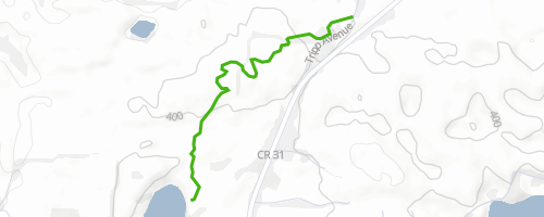 Cuyuna Connector - Northbound Mountain Biking Trail - Crosby