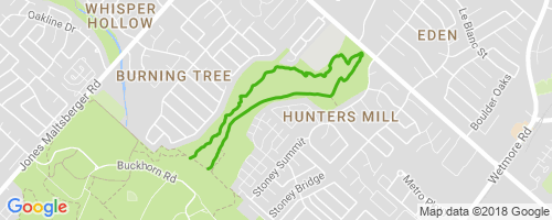 Mcallister Park Trail Map Mud Creek Loop Mountain Biking Trail - San Antonio, Texas