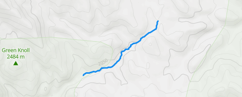 Big Elk Creek Mountain Biking Trail - Wilson, WY