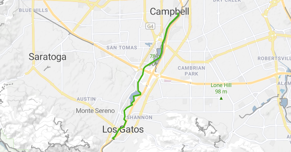 Los Gatos Creek Trail (South) Multi Trail - Los Gatos, CA