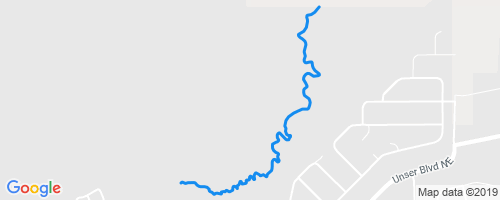 Borderland Arroyo Mountain Biking Trail - Rio Rancho