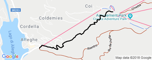 Piani di Pezzè Centrale Mountain Biking Trail