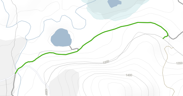 Rail Trail - Quarry Bypass ATVing/Offroading Trail - Nordegg