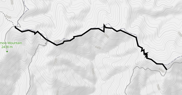 CDT (Three Mile Ridge) Multi Trail - North Fork, Idaho