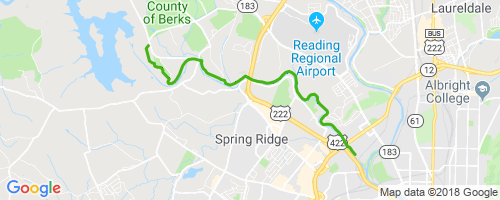 Union Canal Trail Map