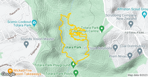 AKS MTB Series Totara Park 2019 Mountain Biking Route Trailforks