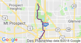 Des Plaines River Trail Map Des Plaines River Trail (Oakton) Mountain Biking Trail - Chicago, Il