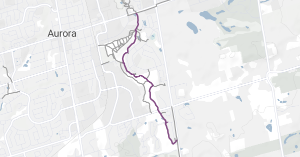 Nokiidaa Trail - Aurora Multi Trail - Aurora, Ontario
