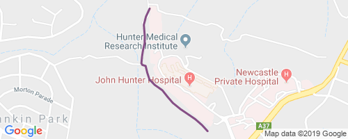 John Hunter Hospital Map John Hunter Main Trail Mountain Biking Trail - Newcastle