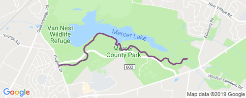 Mercer County Park Trail Map Mercer County Park Paved Path Mountain Biking Trail Trenton