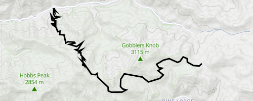 desolation trail map