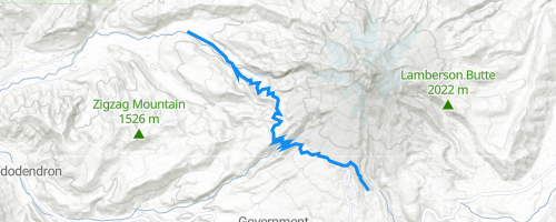 PCT Mount Hood Hiking Trail - 176134 5 500x200