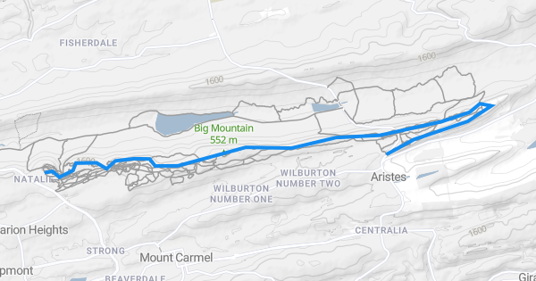 Big Mountain Mountain Biking Trail - Shamokin, PA