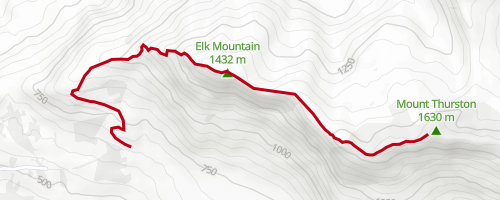 Elk Mountain Trail Map Elk Thurston Hiking Trail - Chilliwack, Bc | Trailforks