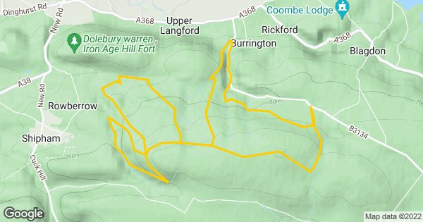 rowberrow warren mtb trails