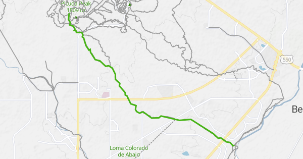 Barranca Arroyo Mountain Biking Trail - Rio Rancho