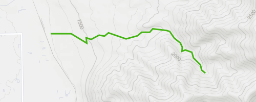 Bates Canyon Road Mountain Biking Trail - Tooele, Utah