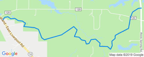 Buckeye Trail Map Free Buckeye Trail Hiking Trail - Ravenna, Ohio | Trailforks