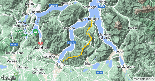 Brunate Bellagio Mountain Biking Route Trailforks