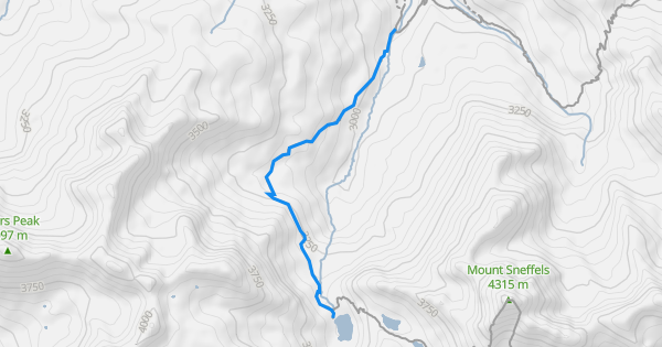 Blue Lakes Trail