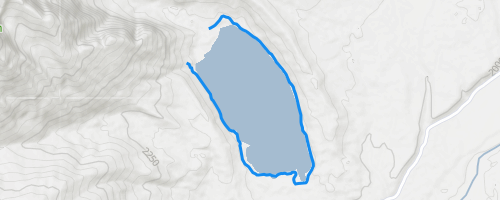 Phelps lake trail top map