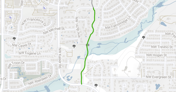 Westside Trail - Kaiser Ridge Park Multi Trail - Bethany, OR