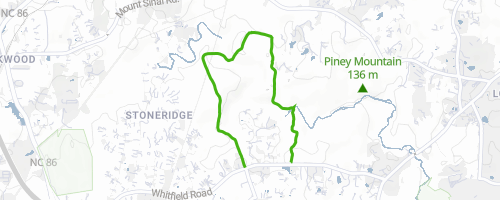 Duke Forest Trail Map Korstian Division Of Duke Forest Multi Trail Chapel Hill