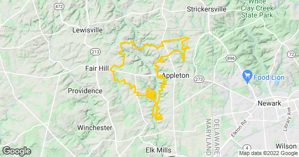 Fair Hill Trail Map Fair Hill Paul's Loop | Trailforks