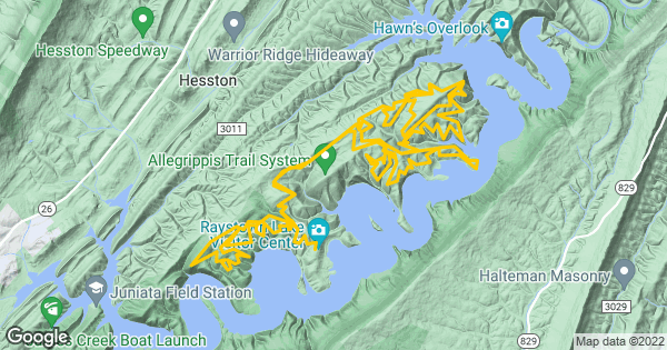 Allegrippis Everything Ride Mountain Biking Route Trailforks