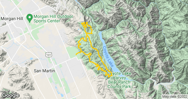 Harvey Bear Trail Map Harvey Bear 14 Mile Loop Ed Wilson/Gaviota Dh | Trailforks
