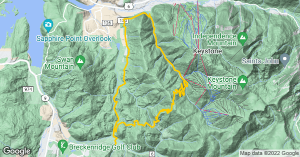 Keystone Trail Map  Keystone Ski Resort