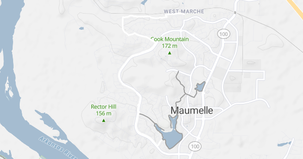 Maumelle Bike Path Multi Trail - Maumelle, AR