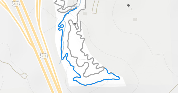 Intermediate Flow Trail Mountain Biking Trail - Coralville