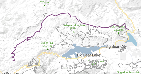 Holcomb Valley Road Multi Trail - Big Bear Lake, CA