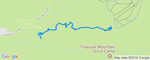 Mill Creek Mountain Biking Trail Alta Wyoming