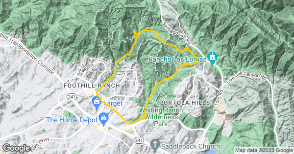 Whiting ranch mountain outlet biking